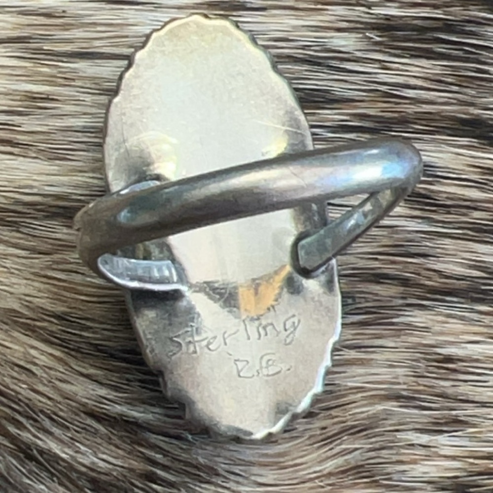 Shadowbox Turquoise Ring - image 2